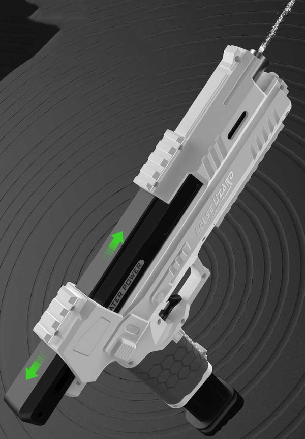 Gecko Mag-Fed Electric Blowback Water Squirt Gun-Biu Blaster-Uenel