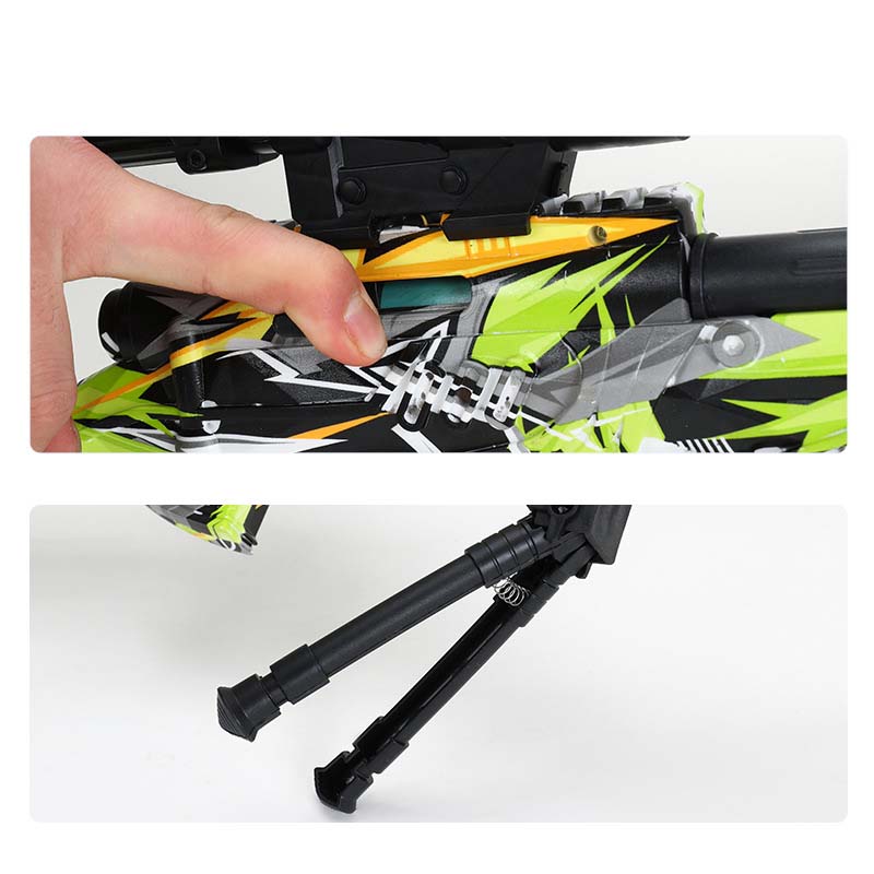 Manual Graffiti M24 Hopper-Fed Orbeez Blaster Toy – Biu Blaster