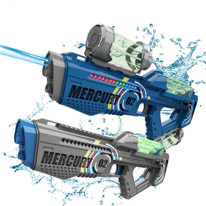 Glow in the Dark Mercury M2 Electric Water Gun with Luminous Light-Biu Blaster-Uenel