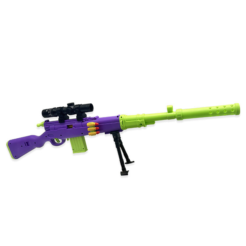 Carrot 98k Soft Bullet Shell Ejecting Sniper Toy Gun