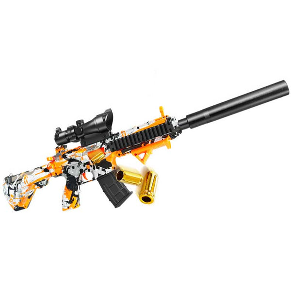 JG M416 Manual Graffiti Shell Ejecting Foam Blaster