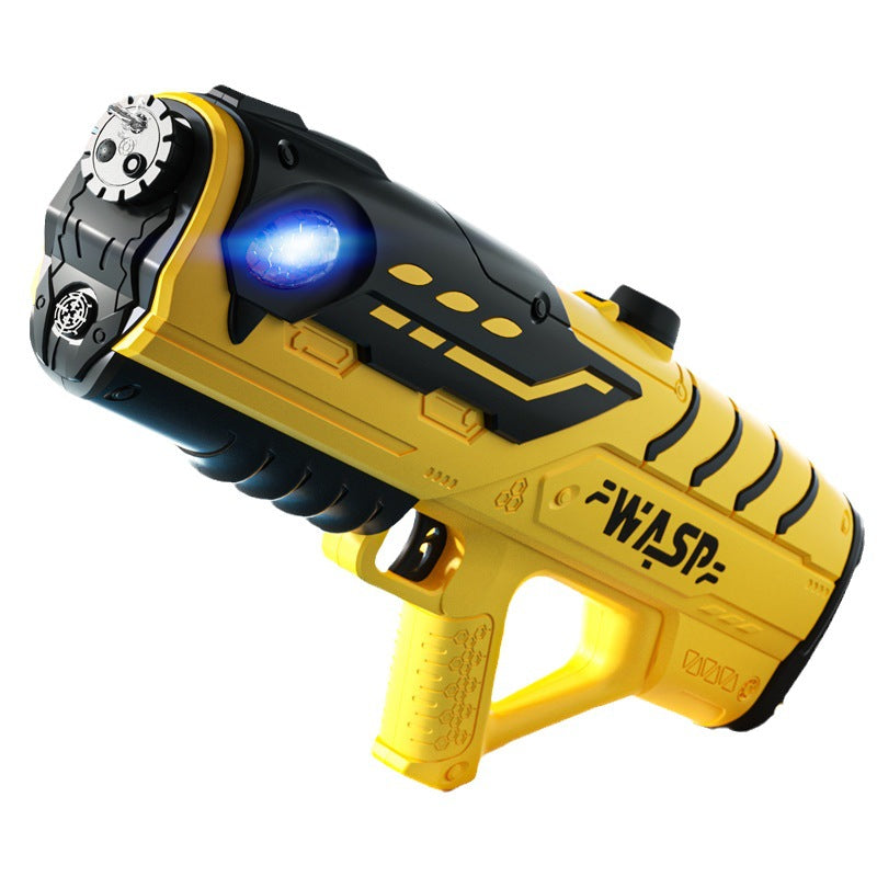 WASP Fully Automatic Water Gun 3-Nozzle Electric Toy One Click Water Injection