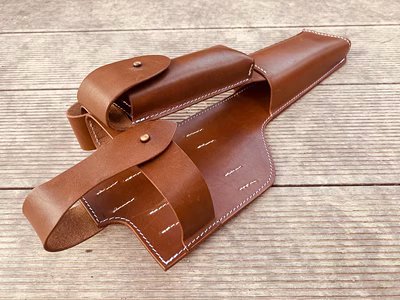 Mauser C96 Toy Blaster Wooden Case Holster