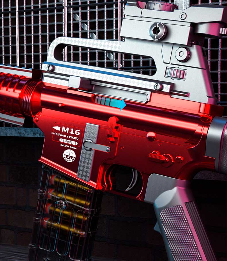 M16 Manual Shell Ejecting Rifle Foam Blaster – Biu Blaster