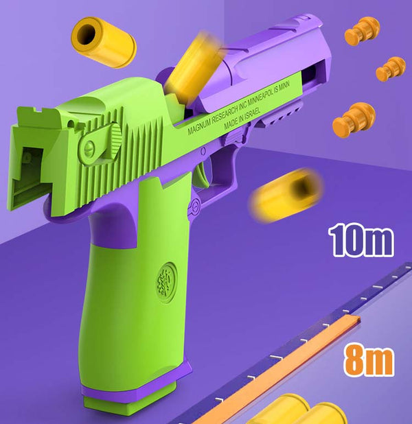 Desert Eagle Shell Eject Carrot Toy Dart Blaster