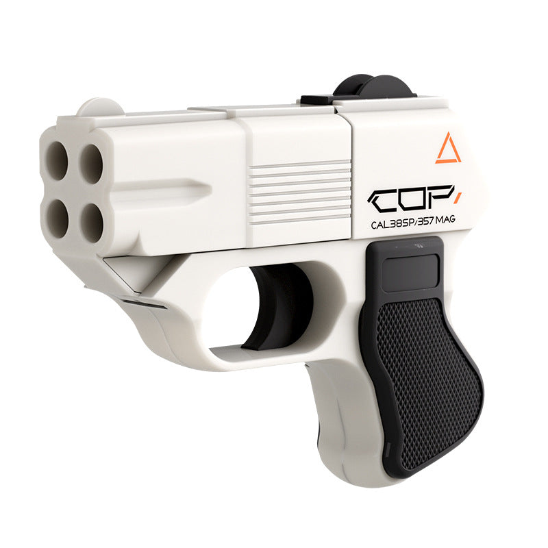 MJT COP 357 Soft Bullet Toy Gun Dart Blaster-Biu Blaster-white-Uenel