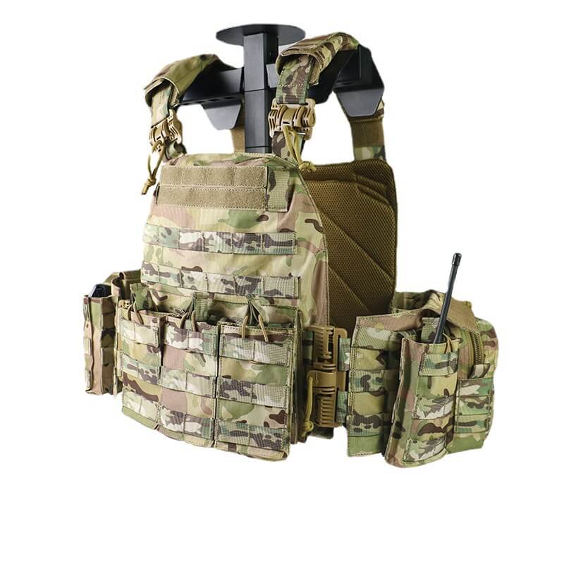 Tactical Quick Release Outdoor Molle Airsoft Vests Adjustable Breathable Weighted Gear-Biu Blaster-camouflage-Uenel