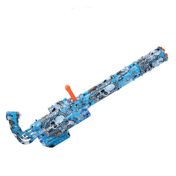 Electric Graffiti Handheld Hopper-Fed Gatling Gel Ball Blaster