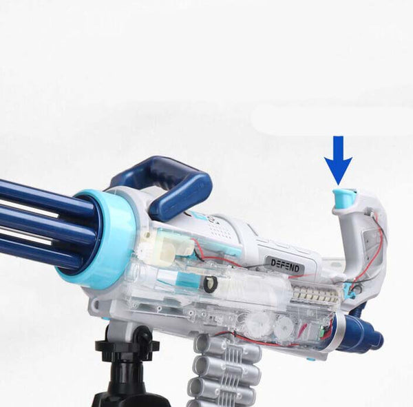 WY Gatling Brushless Electric Auto Foam Blaster-Biu Blaster-Uenel