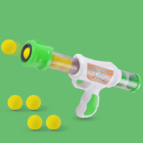 Kids Children Toy Air Pump Foam Ball Blaster