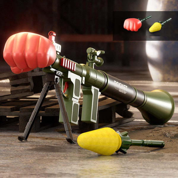 RPG Kids Toy Fist Rocket Launcher Blaster