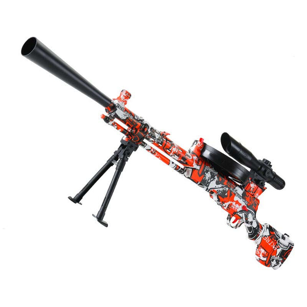 DP-28 Graffiti Electric Light Machine Gel Ball Blaster Toy Gun