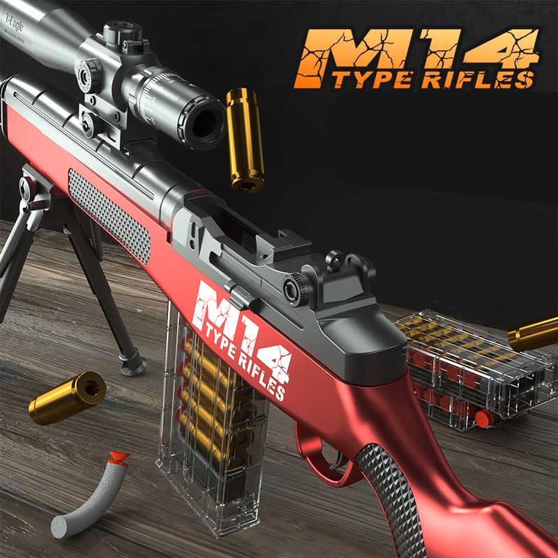 Handi M14 Manual Shell Ejecting Mag-Fed Dart Blaster
