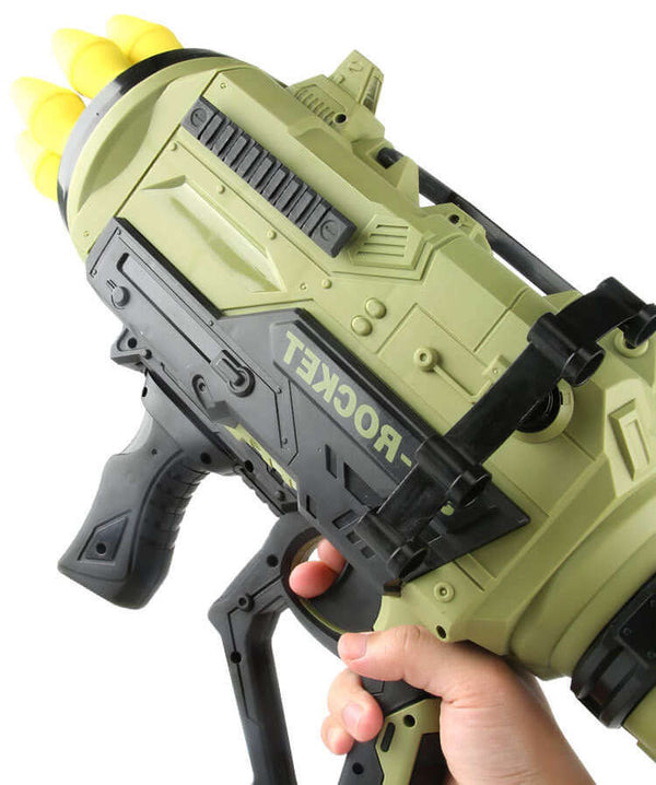 M22X 8-Hole Semi-Auto Rocket Launcher EVA Dart Blaster-Biu Blaster-Uenel