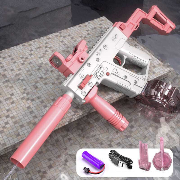 Electric Tactical Vector Water Blaster Gun-Biu Blaster-pink-Uenel