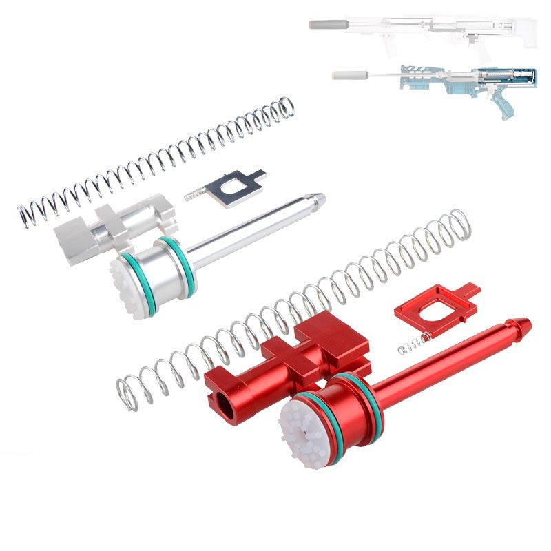 WORKER Extend Plunger Rod Spring Plug Upgade Kit for Longshot & Terminator-Biu Blaster-Uenel