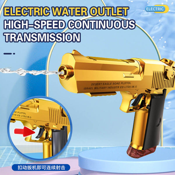 Desert Eagle Fully Automatic Electric Water Gun with Magazine-Biu Blaster-Uenel