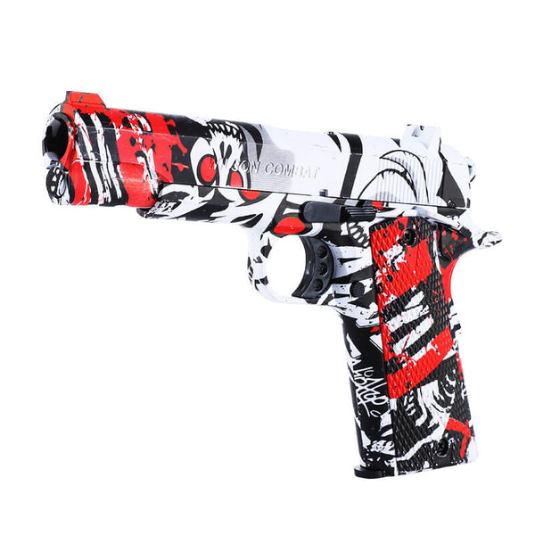 M1911 Graffiti Manual Mag-Fed Gel Ball Blaster-Biu Blaster-Uenel