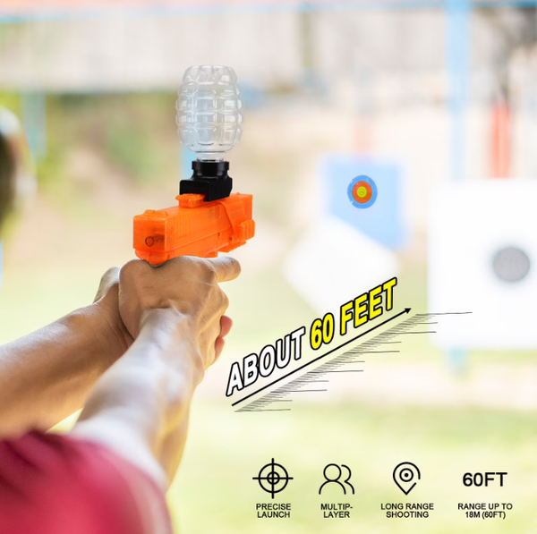 BIU BLASTER Gel Ball Blaster, Splatter Gel Bead Blaster Toy for Outdoor Games, Ages 14+