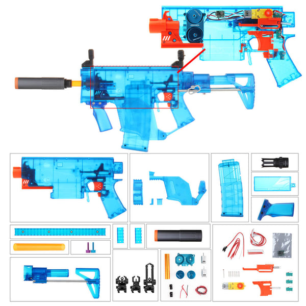 Worker Swordfish Foam Blaster Full Auto Kit-Biu Blaster-G-Uenel