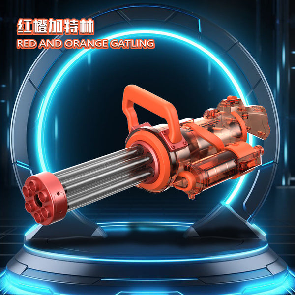 Ice Blast Gatling electric continuous discharge large capacity water gun water fight high appearance level automatic black technology water gun