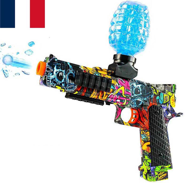 STD CS006 1911 Graffiti Electric Hopper-Fed Gel Ball Blaster (FR Stock)