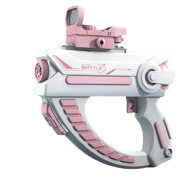 Electric Water Blaster Plasma Space Squirt Toy Gun-Biu Blaster-pink-Uenel