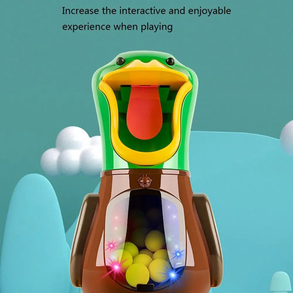 Shooting Duck Soft Foam Ball Interactive Hit Me Duck Toy – Biu Blaster