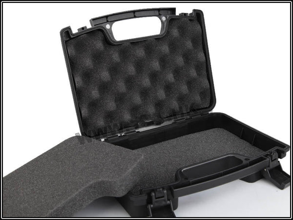 ABS Tactical Hard Pistol Case Padded Foam Lining-Biu Blaster-Uenel