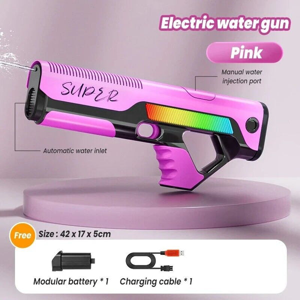 Automatic Waterblaster Toys Water Absorption High-Pressure Electric Shooting Toys