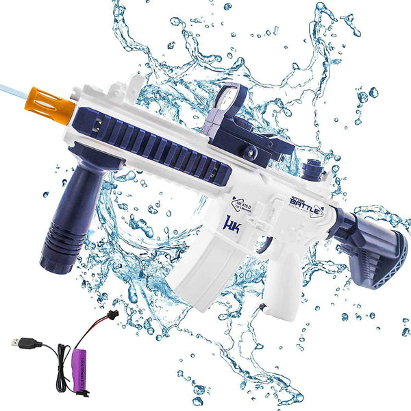 Outdoor Summer Toys Electric Water Blaster Automatic Squirt Gun (US Stock)-Biu Blaster-Uenel