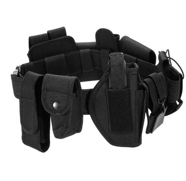 5 in 1 Tactical Duty Padded Belts for Law Enforcement Modular Heavy  Equipment Police Duty Utility Belt with Pouches (Army Green)