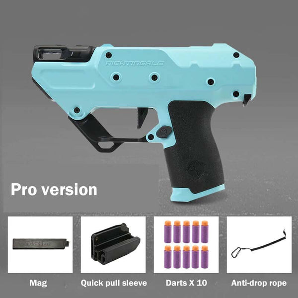 Worker Nightingale Flywheel Foam Dart Blaster-foam blaster-Biu Blaster-Pro-blue-Biu Blaster