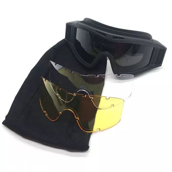 Tactical Goggles Face Eye Protection For Gel Blaster Skirmish-玩具/游戏-Biu Blaster-Biu Blaster