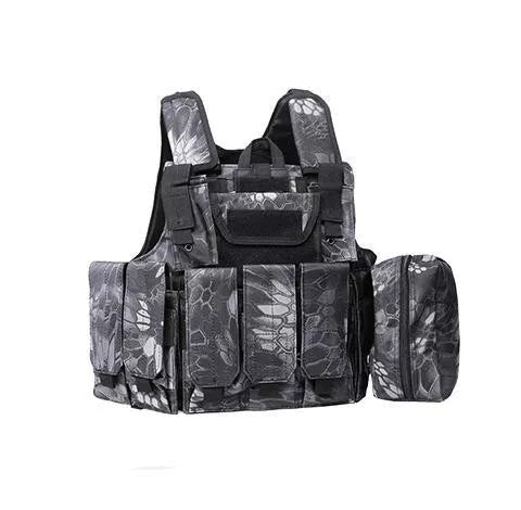 1000D Nylon Molle System Ghost Tactical Vest-玩具/游戏-Biu Blaster-python-Biu Blaster