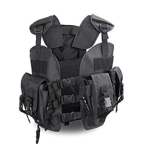 AWS CQB Vest System, SPEARS, Olive Drab – Gear Illustration