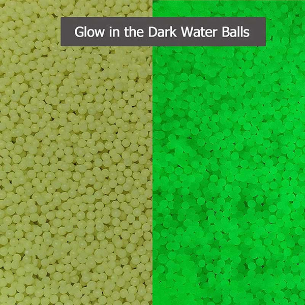 7-8mm Gel Ball Refill - 2* Glow in The Dark + 3* Mix Color + Funnel Tip (US Stock)-gel balls-Biu Blaster-Biu Blaster