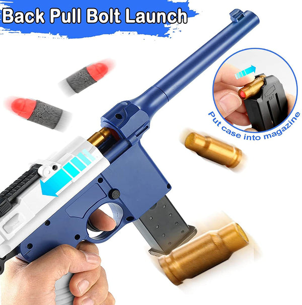 Mauser C96 Foam Dart Blaster (US Stock)-foam blaster-Biu Blaster-Biu Blaster