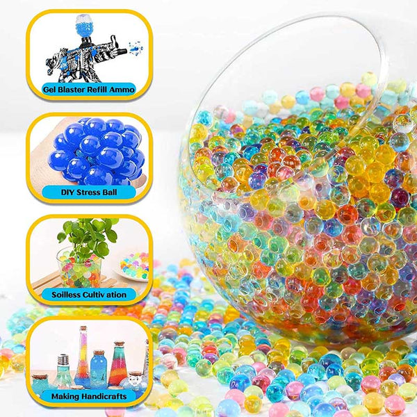 7-8mm 80000pcs Mix Gel Balls w/ Bottles Non-Toxic Eco Friendly (US Stock)-gel balls-Biu Blaster-Biu Blaster