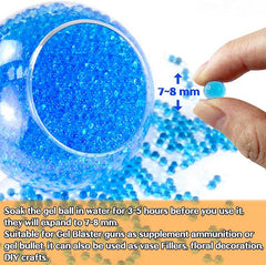 20000pcs Blue Gel Ball Harden Water Ammo Refill Bottle – Biu Blaster