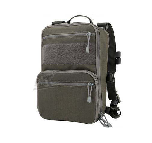 Tactical flat outlet pack