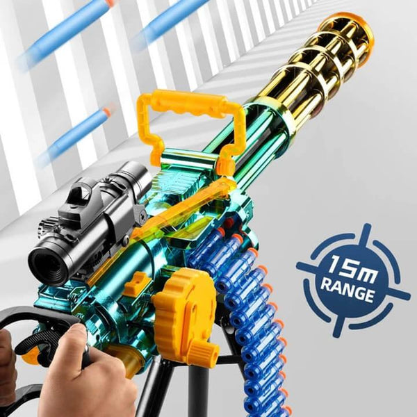 Electric Auto Gatling Darts Blaster Toy-foam blaster-Biu Blaster-Biu Blaster