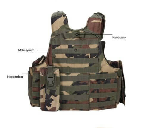 Molle System Ghost Tactical Vest-tactical gears-Biu Blaster-Biu Blaster