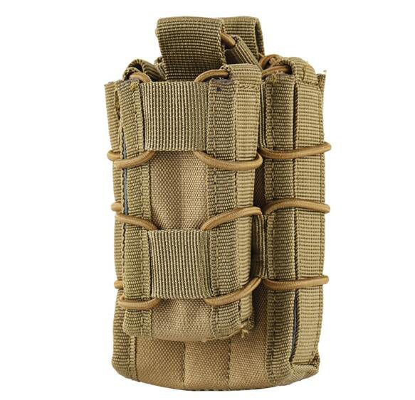 Open Top Double Decker MOLLE Tactical Mag Pouch-pouch-Biu Blaster-khaki-Biu Blaster