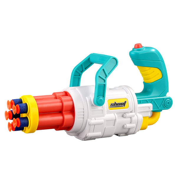 Mini Gatling Rotating Barrel Kids Soft Bullet Toy Gun-Biu Blaster-Uenel