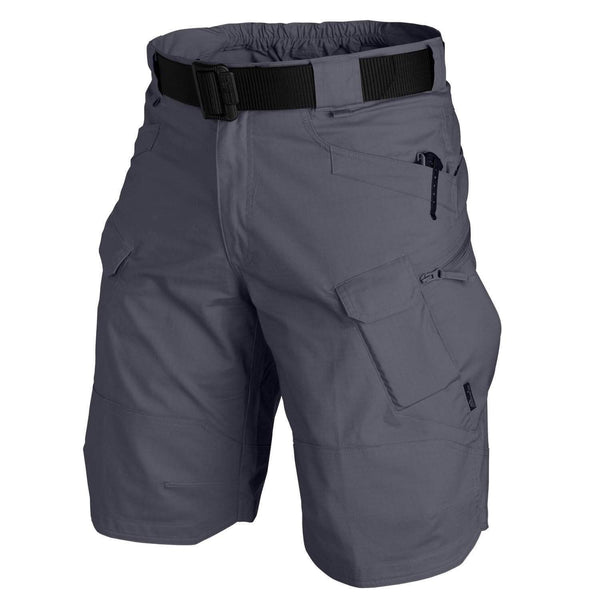 IX7 Tactical Cargo Shorts for Men - Waterproof Breathable Quick Dry (no belt)-clothing-Biu Blaster-gray-S- Biu Blaster