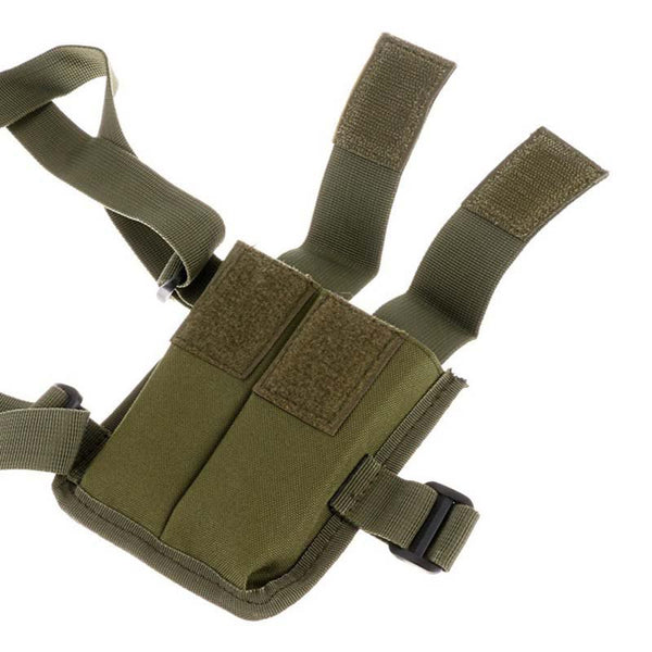 Universal Horizontal Shoulder Armpit Holster Double Mag Pouch-holster-Biu Blaster-Biu Blaster