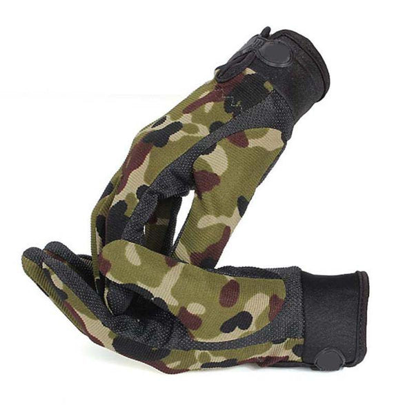 Sports Mittens Camouflage Military Full Finger Tactical Gloves-clothing-Biu Blaster-camouflage-M-Biu Blaster