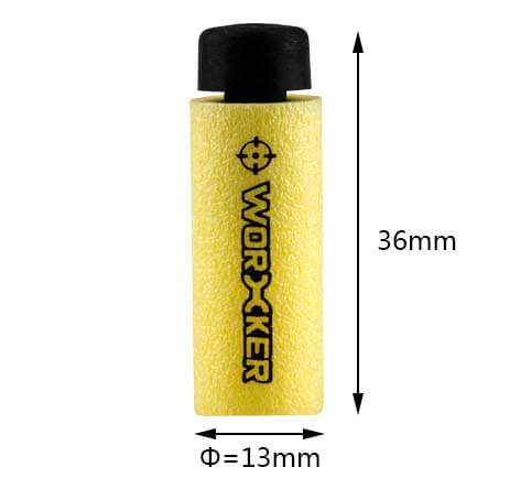 Worker Stefan 36mm Short Darts 50pcs-nerf darts-Biu Blaster-Biu Blaster