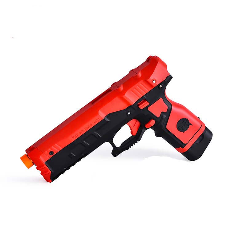 NERF gun Sniper red with 20 Foam darts & target practice